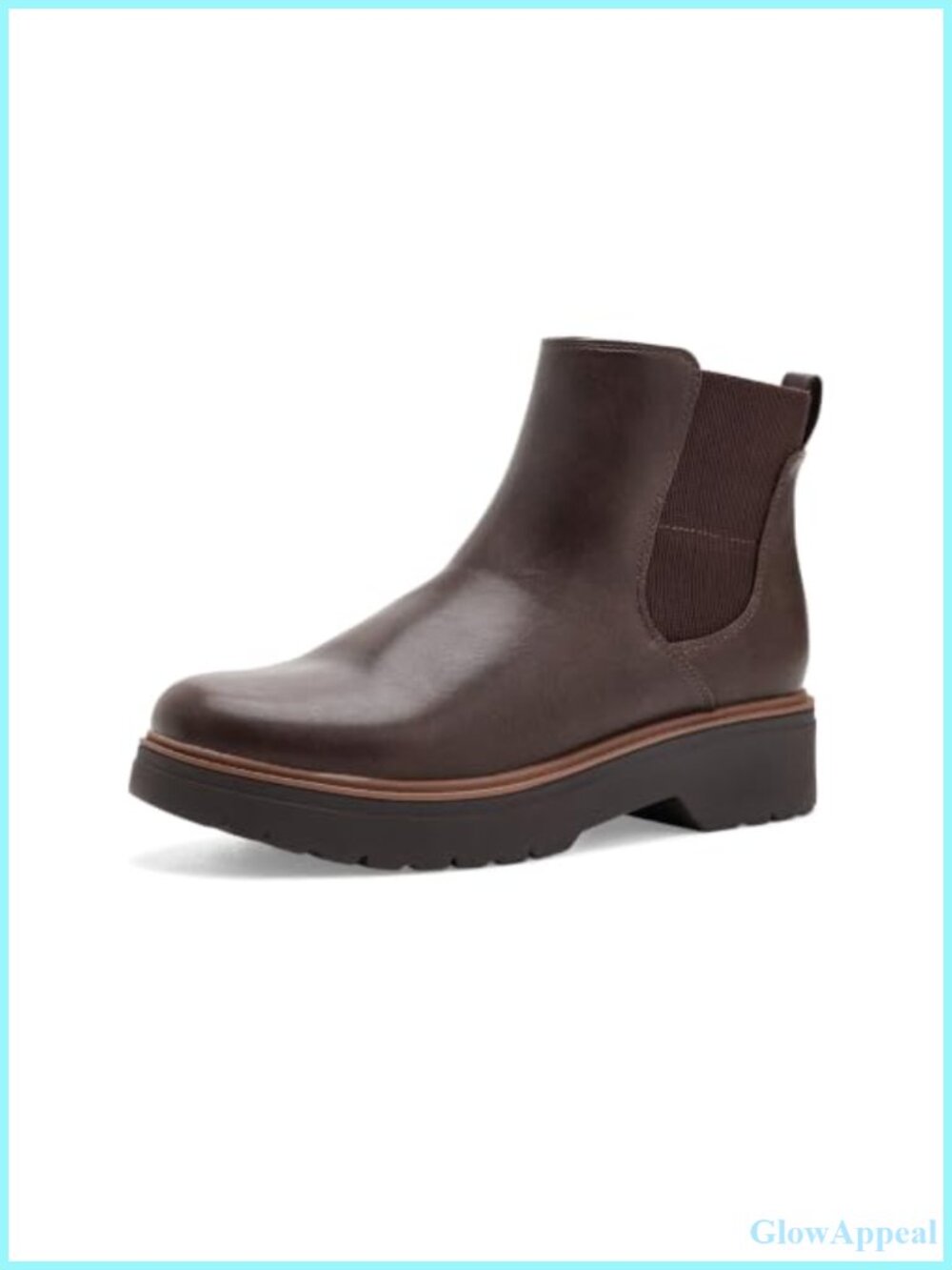 Dr. Scholl's Bring Vibes Chelsea Short Boots Block Heel Ankle Bootie